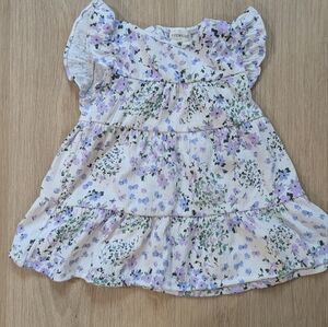 J Crew Factory Crewcuts Baby Girl Floral Tiered Dress | Size 6-12M